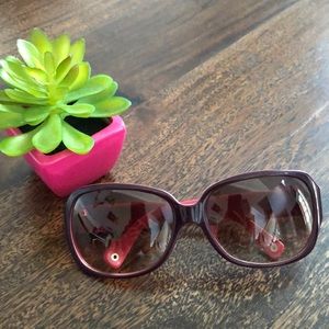 Coach Sunglasses Tasha (S846) Burgundy